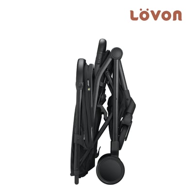 【LOVON】GENIE V 輕量嬰兒手推車-曜石黑5