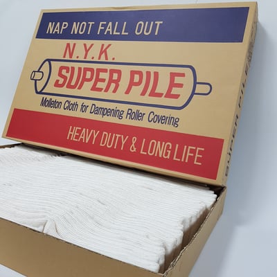 日本NYK Super Pile水絨套∣長纖Super Pile Dampening Roller Cover1
