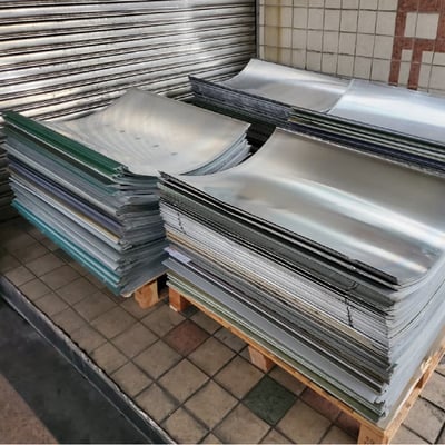 服務∣廢版回收Recycle offset plate2