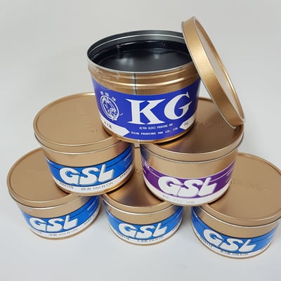 特別色油墨∣麒麟牌KG射光藍406KILIN KG Blue Ink 4062
