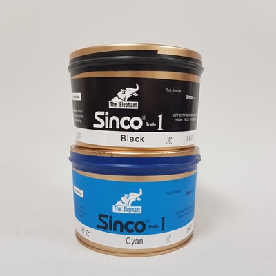 背碳(複寫)油墨∣藍 Carbon Ink∣Blue3