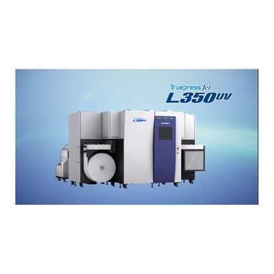 卷對卷標籤數位印刷機 Truepress Jet L350UV+1