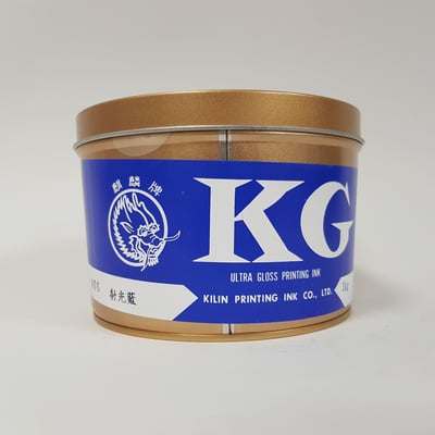 特別色油墨∣麒麟牌KG射光藍406KILIN KG Blue Ink 4061