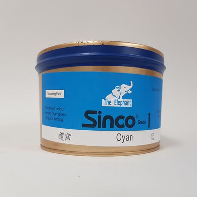 背碳(複寫)油墨∣藍 Carbon Ink∣Blue1