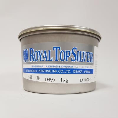 平版油墨∣銀墨Metallic Color Ink∣Silver Ink1