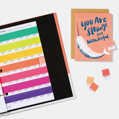 粉彩色 & 霓虹色色票 | 光面銅版紙 & 模造紙 Pastels & Neons Chips2