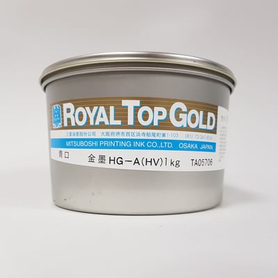 平版油墨∣日本三星青口金墨Metallic Color Ink∣Gold Ink1