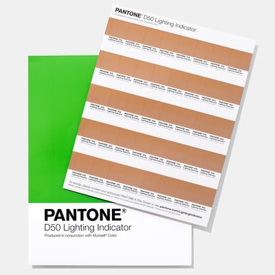 彩通照明指標貼 D50 Pantone Lighting Indicator Stickers D501