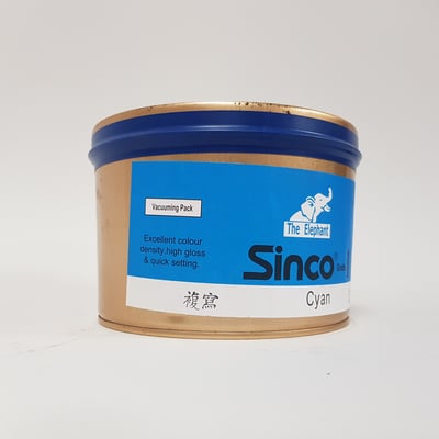 背碳(複寫)油墨∣藍 Carbon Ink∣Blue2