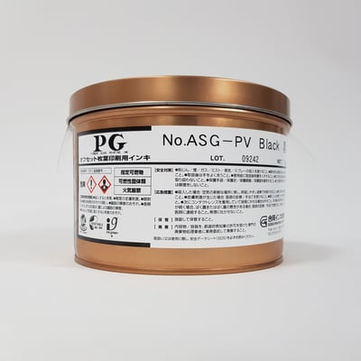 平版油墨∣特多龍PG塑膠黑墨PG POP Printing Ink1