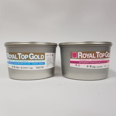 平版油墨∣日本三星青口金墨Metallic Color Ink∣Gold Ink3