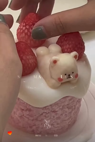 SDCA熊熊蛋糕香氛蠟燭體驗8