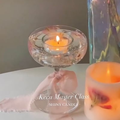 KCCA凡爾賽宮花園燭台〔贈四顆茶蠟〕5