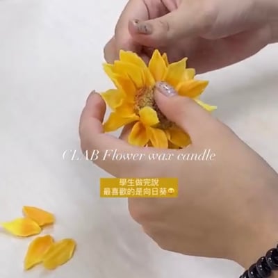 CLAB蜜蠟花一日師資證書課程4