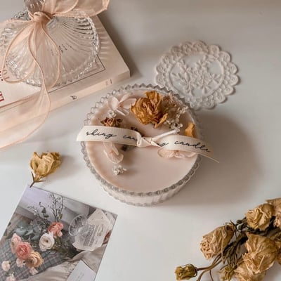 KCCA莫內乾燥花香氛蠟燭杯7