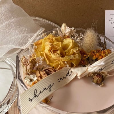 KCCA莫內乾燥花香氛蠟燭杯8