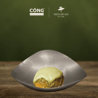 酥皮冰心泡芙 - 斑斕咖啡1