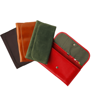 手工製真皮長夾1