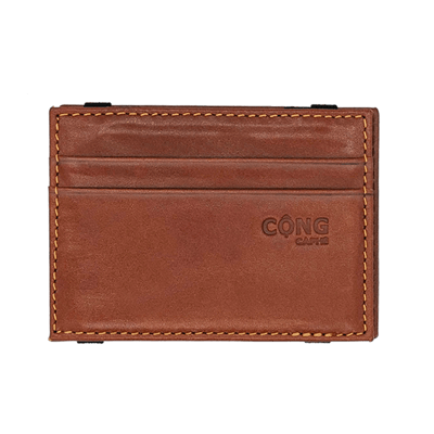 手工製真皮短夾8