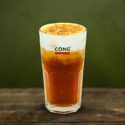 焦糖鹹奶蓋薑茶1