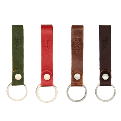 手工製真皮鑰匙圈1