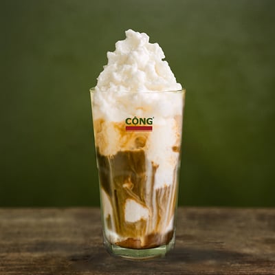 椰子咖啡冰沙1