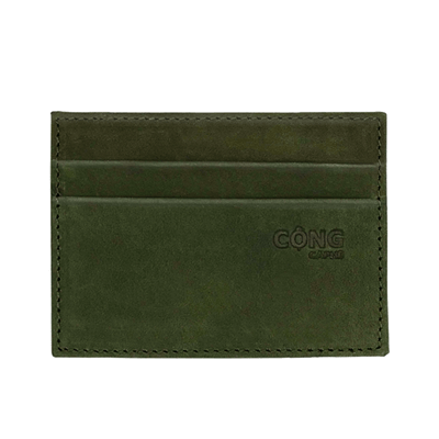 手工製真皮短夾2