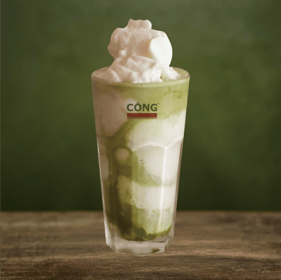 椰子抹茶冰沙1