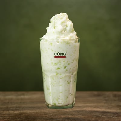 椰子綠米冰沙1