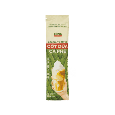 CỘNG的即溶咖啡｜椰子咖啡風味3