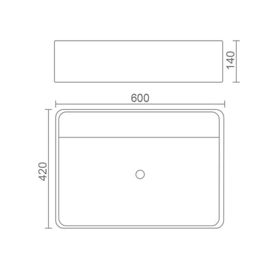 MRBEAR - NEW!!檯上盆 / PMA-1023-602