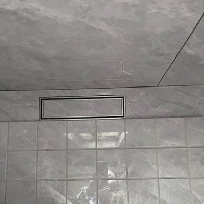 304 不銹鋼 - 隱形地板集水槽 / 地板排水槽 / 內嵌磁磚排水槽 / 隱形地排 - ST-10052-12