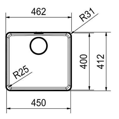 瑞士 FRAKE-Mythos 系列 不鏽鋼廚房水槽-MYX210-453
