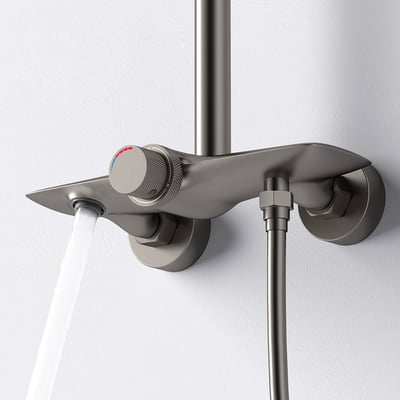 DE系列 - 單鍵切換淋浴花灑 - G56810-BK8