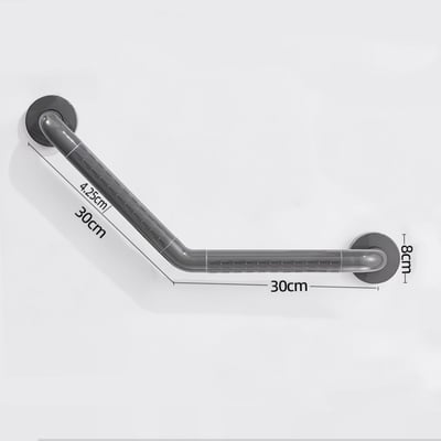 STVIVK-TPR 鉑霧黑 - 防滑系列-七字、一字訂製安全扶手 - VK-S531-K12