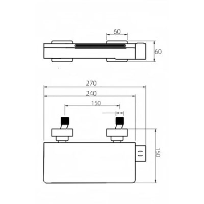 DE. / IDEAVIT 瀑境平台浴缸龍頭 -  LD-711.1R310