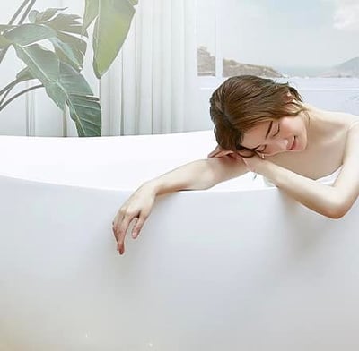 進口I系列 - 蛋型獨立浴缸 / 壓克力獨立浴缸 - SR-PA-H186