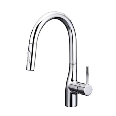 日本原裝 - KVK 鵝頸感應抽拉龍頭 / KM6071EC1