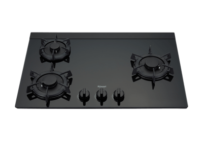 RB-F312G(B)檯面式蓮花玻璃三口爐1