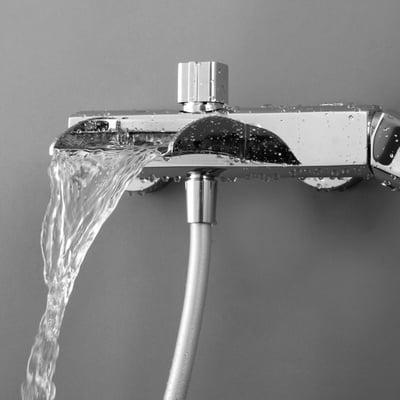 IDEAVIT - 穩壓型混和瀑布龍頭 - D-72507-K-S18