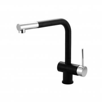 Day&Day - 伸縮檯面龍頭 黑色 / ED-K11321BK1