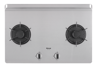 Rinnai林內-檯面式彩焱不銹鋼雙口爐-RB-L2700S3