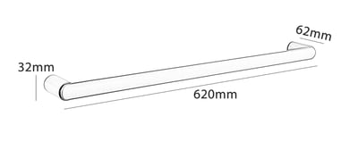 HONGZE Matt black款 - 黑色霧黑系衛浴配件 (全系列)16