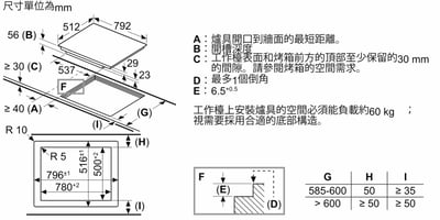 BOSCH-8系列 Flex感應爐 80 cm-PXY801KW1E7