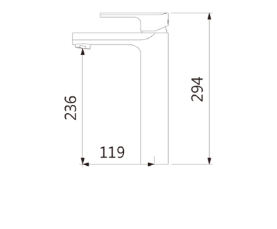 T.A.P. - 面盆龍頭(霧感黑) / TAP-1005722