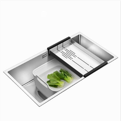 德國DE系列 - 不鏽鋼下崁式手工水槽 - SA-5859-21351