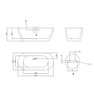 IB系列 - 對稱型 / 奈米缸、獨立無縫缸 - IDE-6629S9