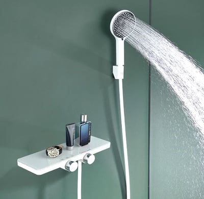 IDEAVIT - 玻璃檯面旋鈕式淋浴龍頭 - Y203062