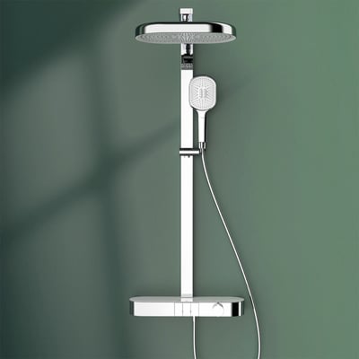 IDEAVIT-鋼化玻璃面板淋浴花灑-ID268500012