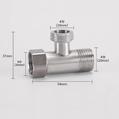 VOB - 304不銹鋼按壓式沖洗器 - ST2518-SH4